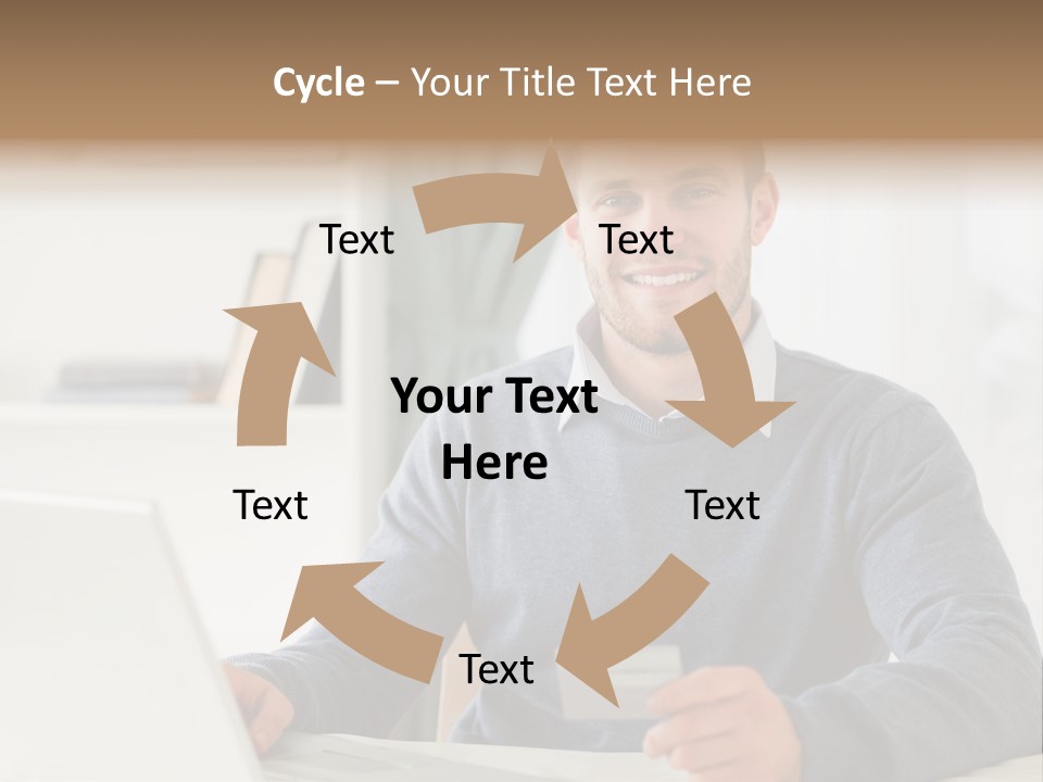 Notebook Ecommerce Business PowerPoint Template