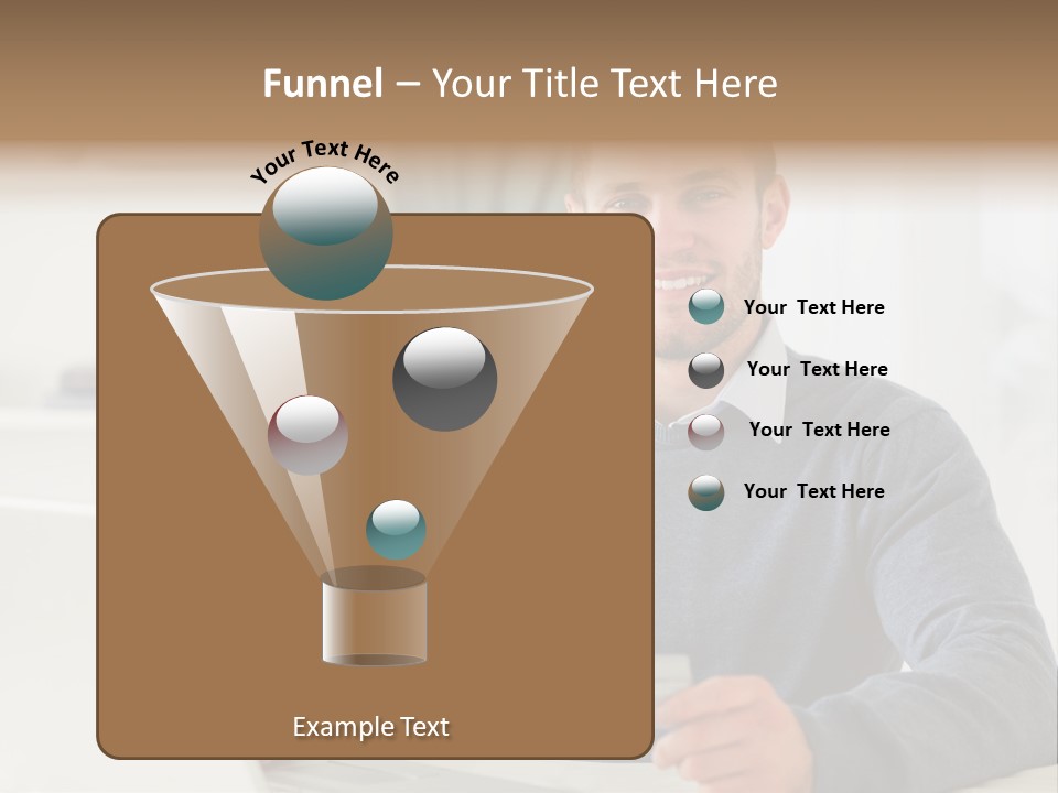 Notebook Ecommerce Business PowerPoint Template