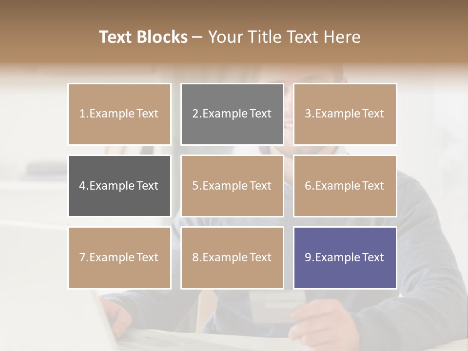 Notebook Ecommerce Business PowerPoint Template