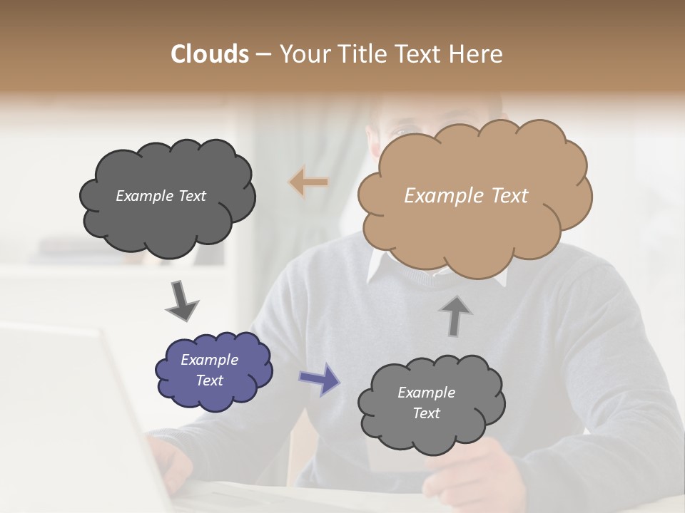 Notebook Ecommerce Business PowerPoint Template