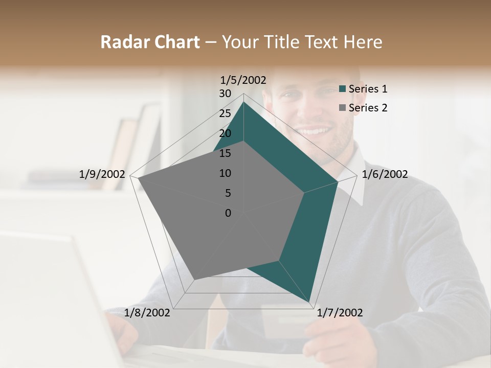 Notebook Ecommerce Business PowerPoint Template