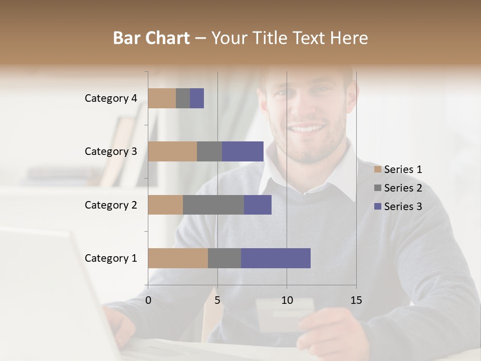 Notebook Ecommerce Business PowerPoint Template