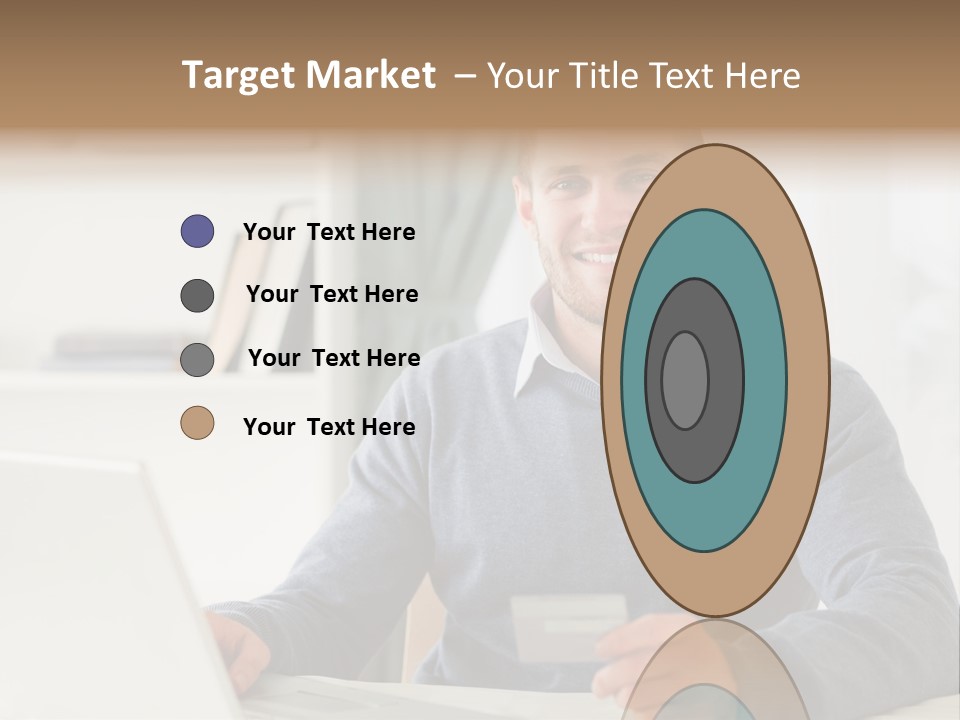 Notebook Ecommerce Business PowerPoint Template