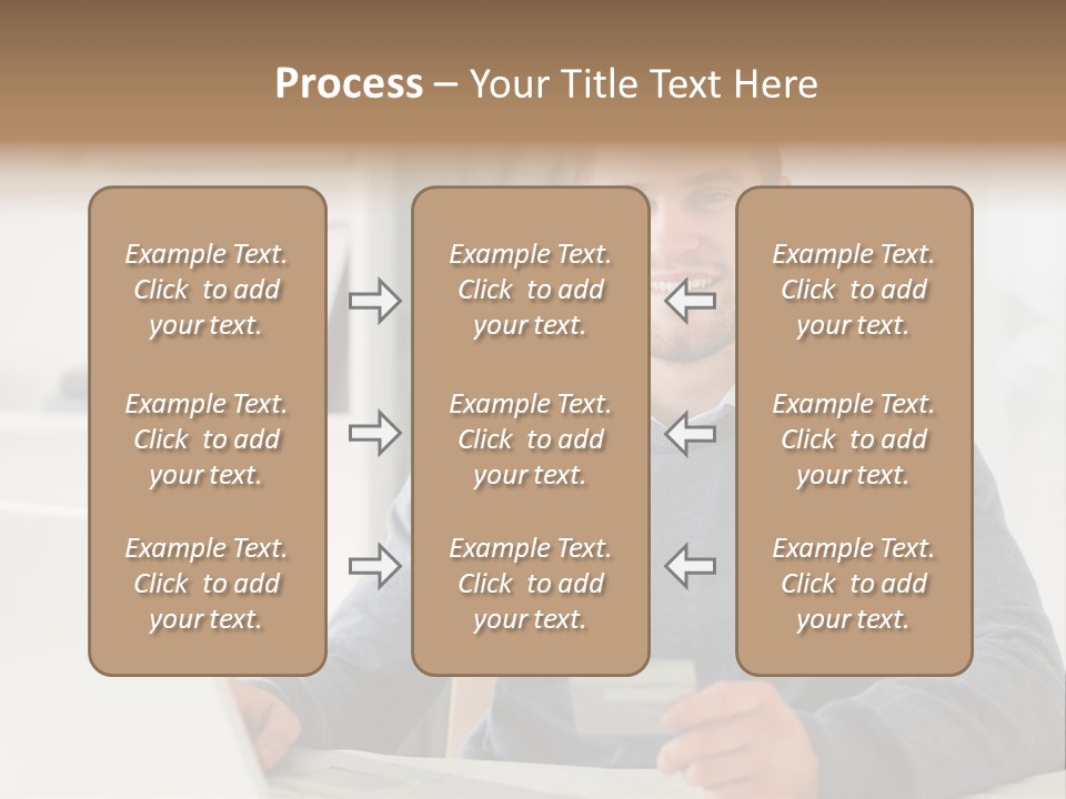 Notebook Ecommerce Business PowerPoint Template