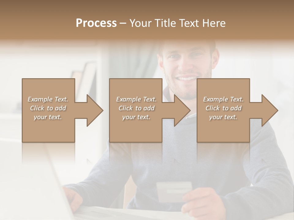 Notebook Ecommerce Business PowerPoint Template