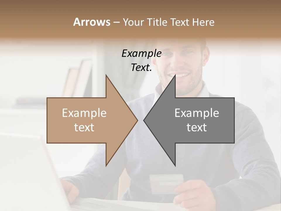Notebook Ecommerce Business PowerPoint Template
