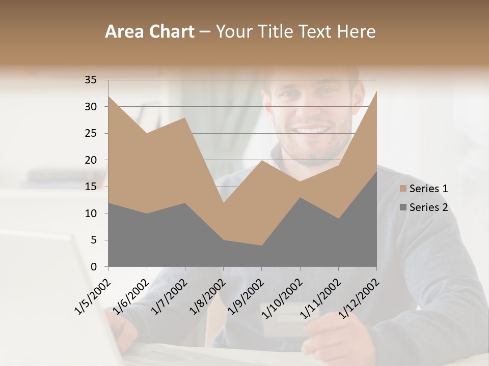 Notebook Ecommerce Business PowerPoint Template