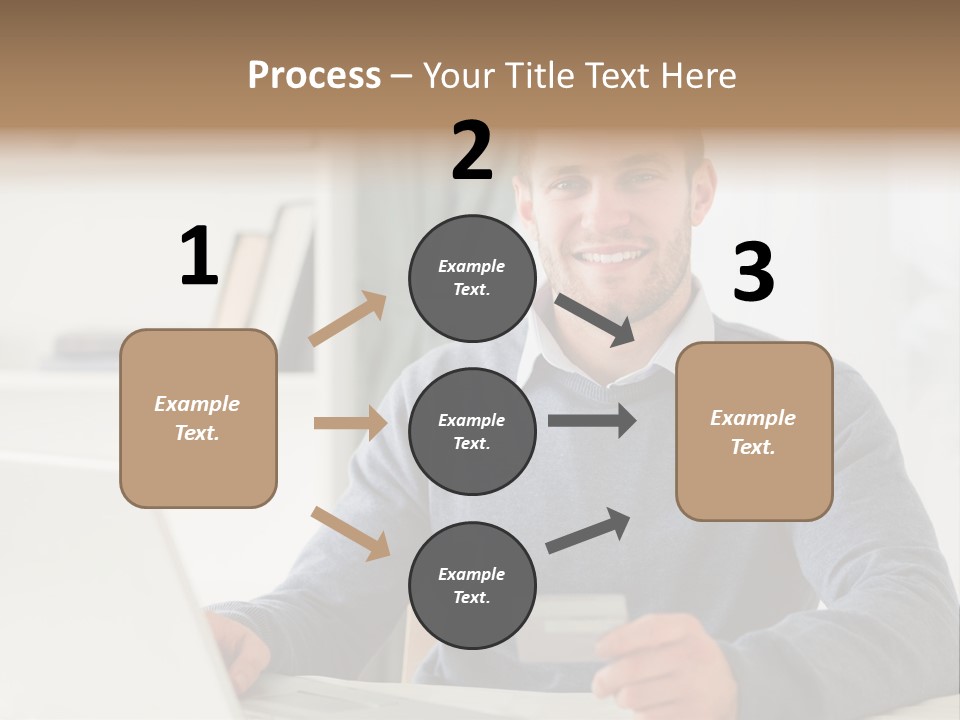 Notebook Ecommerce Business PowerPoint Template