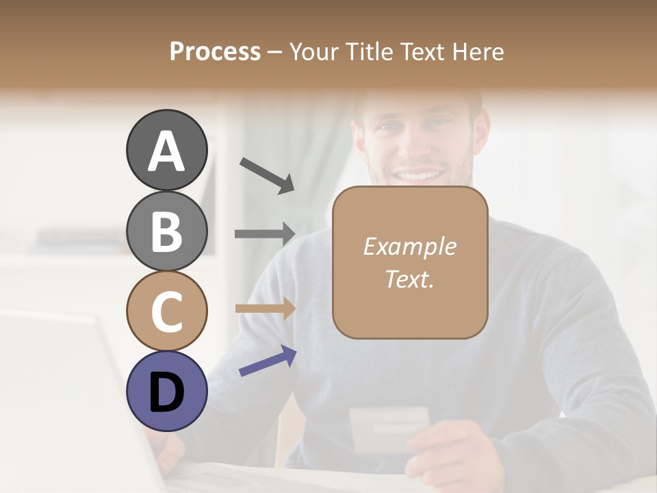 Notebook Ecommerce Business PowerPoint Template
