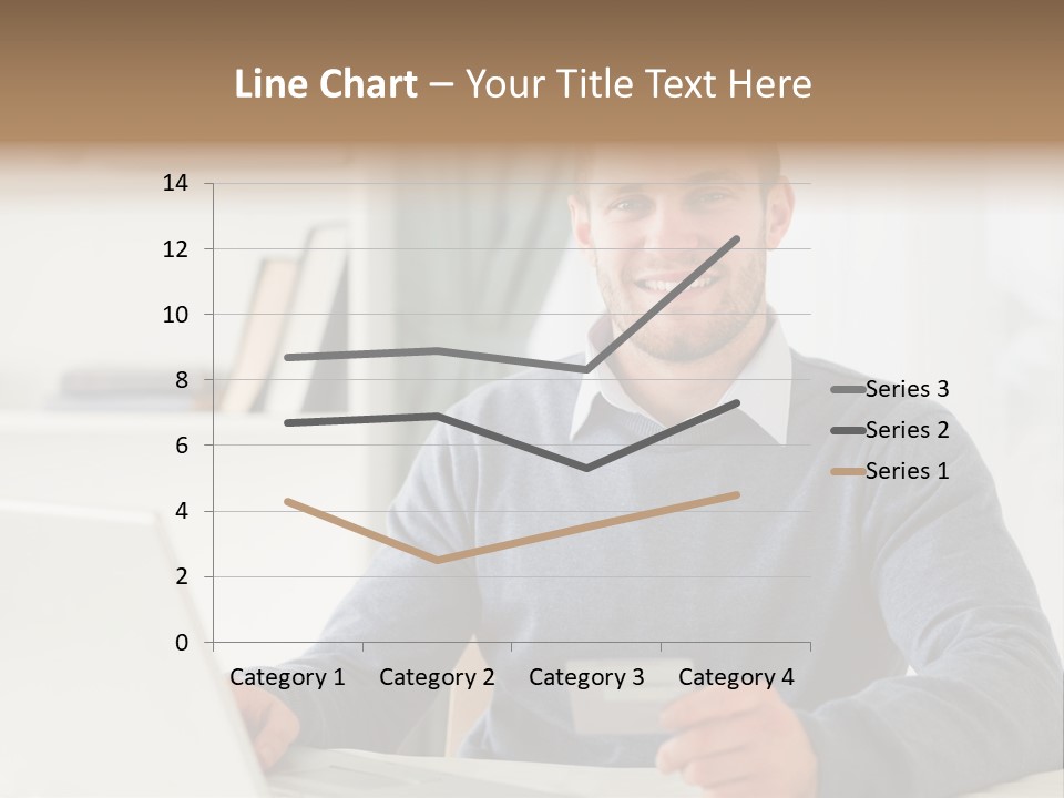 Notebook Ecommerce Business PowerPoint Template