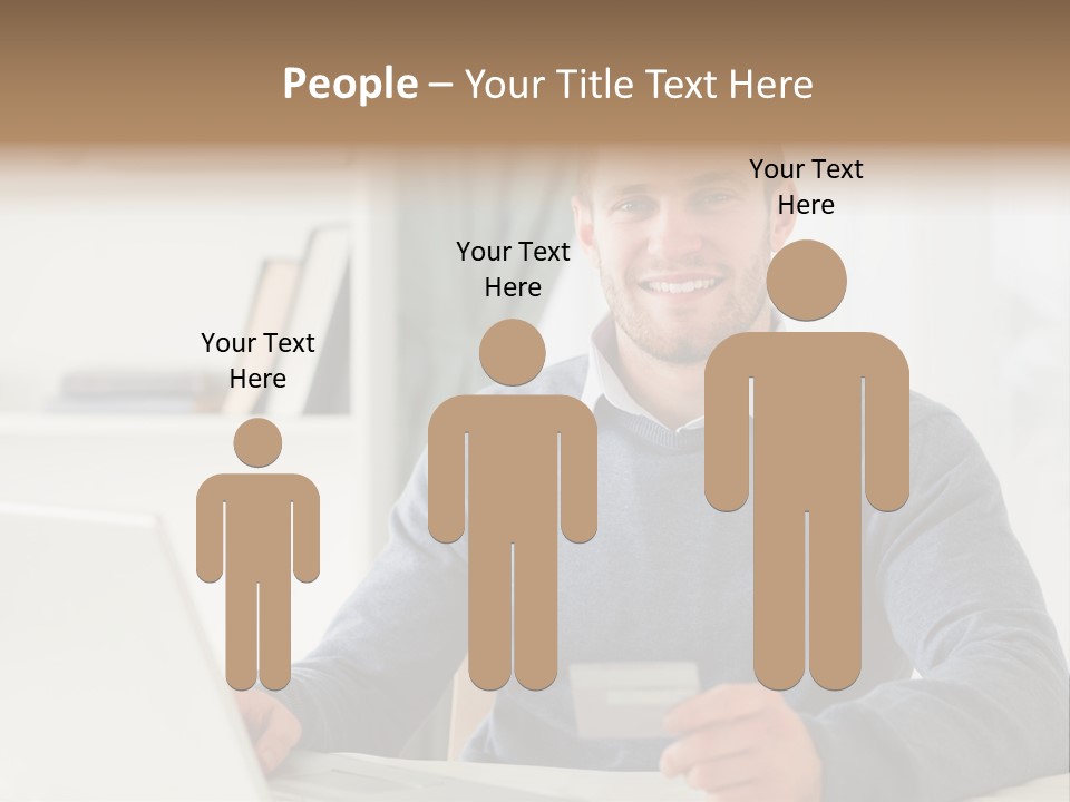 Notebook Ecommerce Business PowerPoint Template