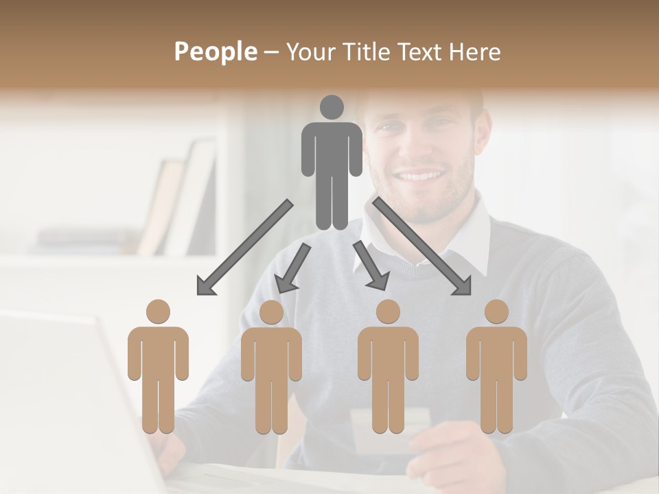 Notebook Ecommerce Business PowerPoint Template