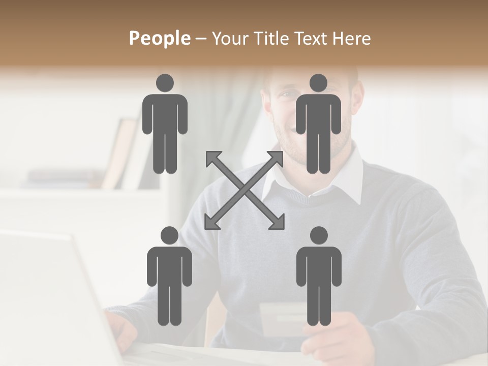 Notebook Ecommerce Business PowerPoint Template