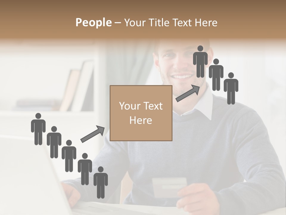 Notebook Ecommerce Business PowerPoint Template