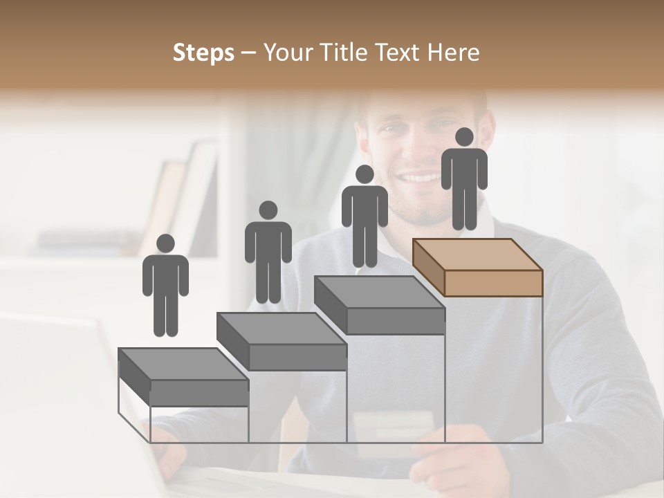 Notebook Ecommerce Business PowerPoint Template
