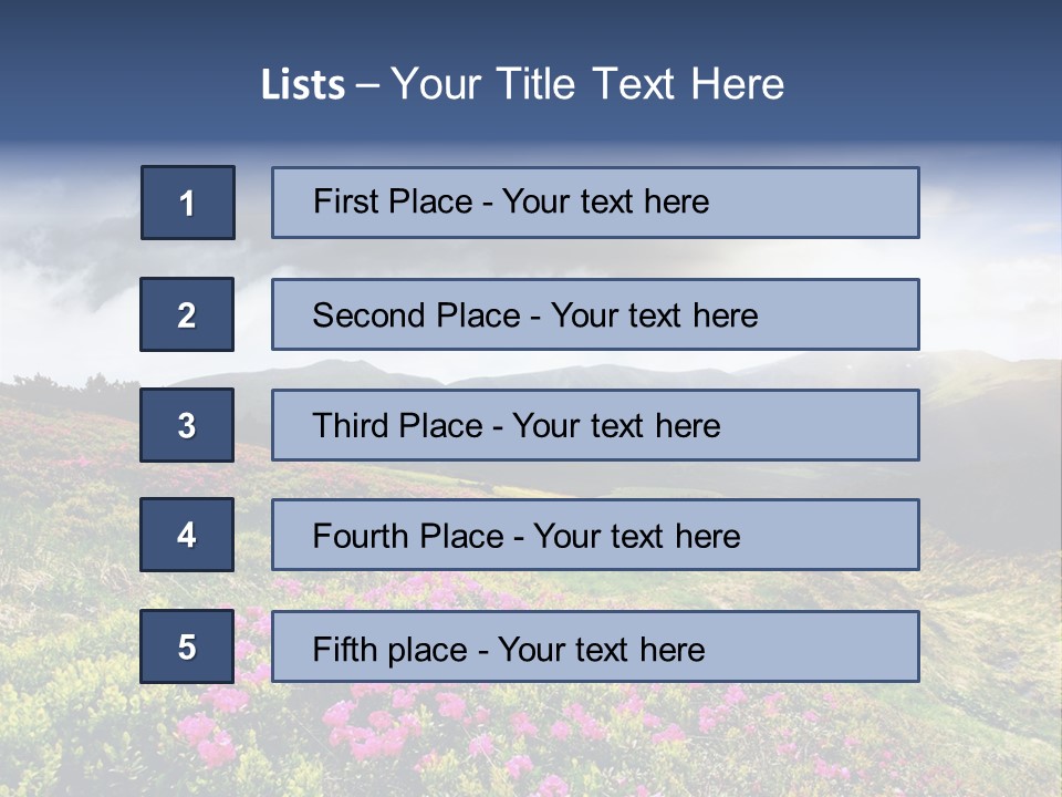 Ecology Light Morning PowerPoint Template