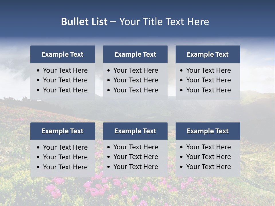 Ecology Light Morning PowerPoint Template