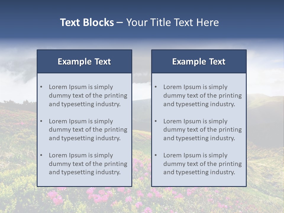 Ecology Light Morning PowerPoint Template