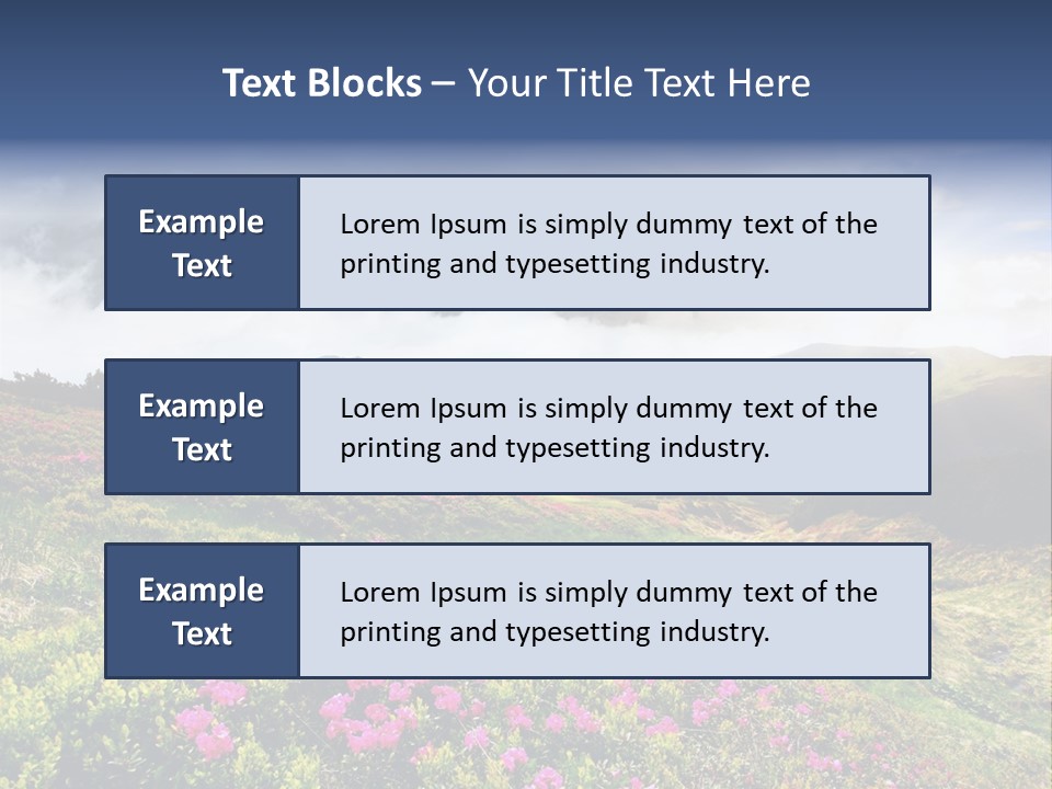 Ecology Light Morning PowerPoint Template