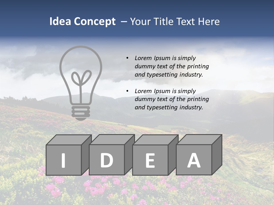 Ecology Light Morning PowerPoint Template