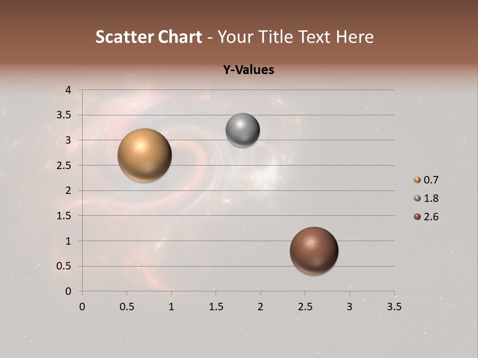 Comet Background Gravity PowerPoint Template