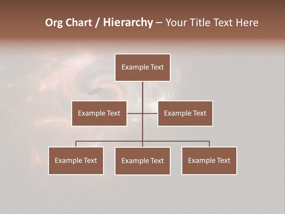 Comet Background Gravity PowerPoint Template