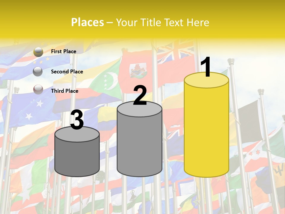 World Patriotism Urban PowerPoint Template