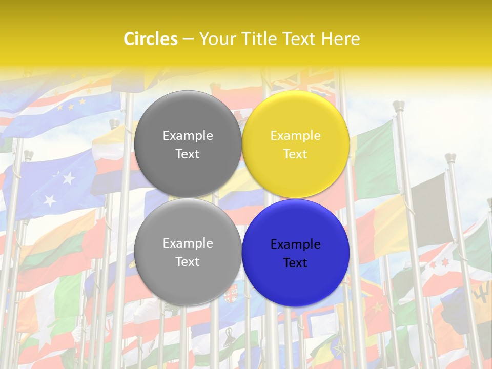 World Patriotism Urban PowerPoint Template