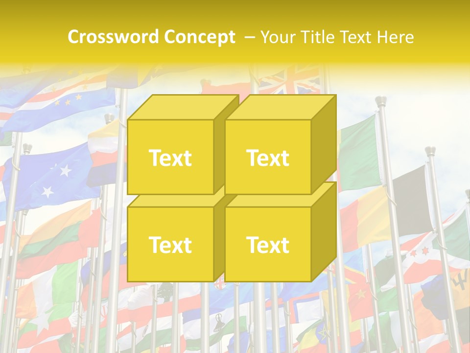 World Patriotism Urban PowerPoint Template