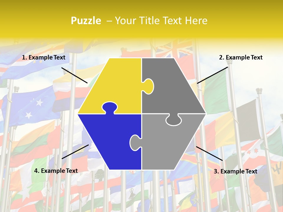 World Patriotism Urban PowerPoint Template