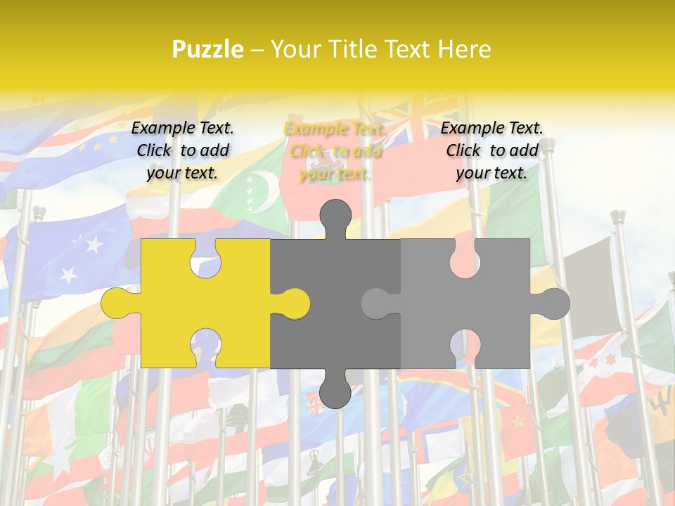 World Patriotism Urban PowerPoint Template