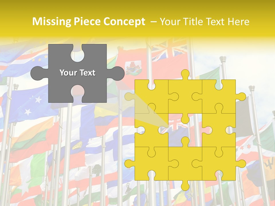 World Patriotism Urban PowerPoint Template