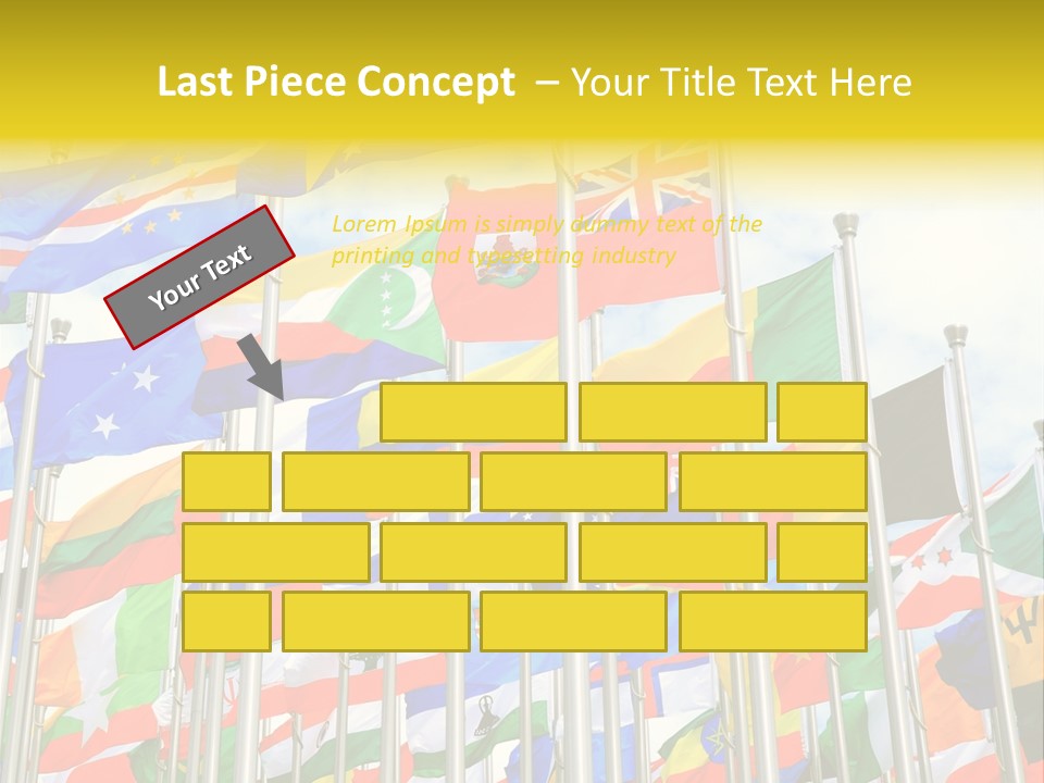 World Patriotism Urban PowerPoint Template