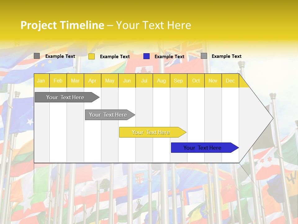 World Patriotism Urban PowerPoint Template