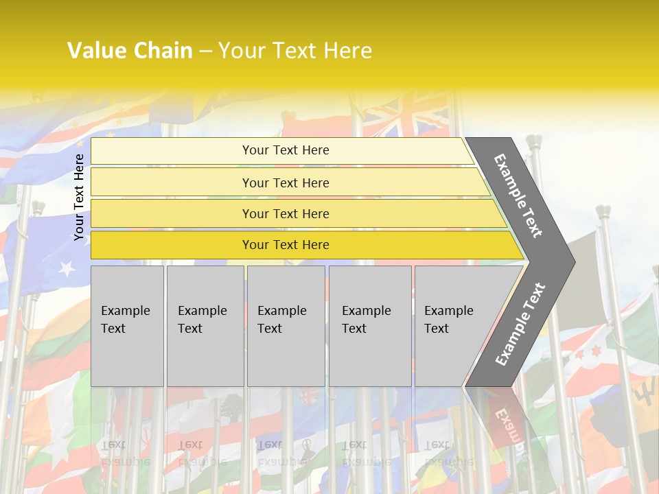 World Patriotism Urban PowerPoint Template