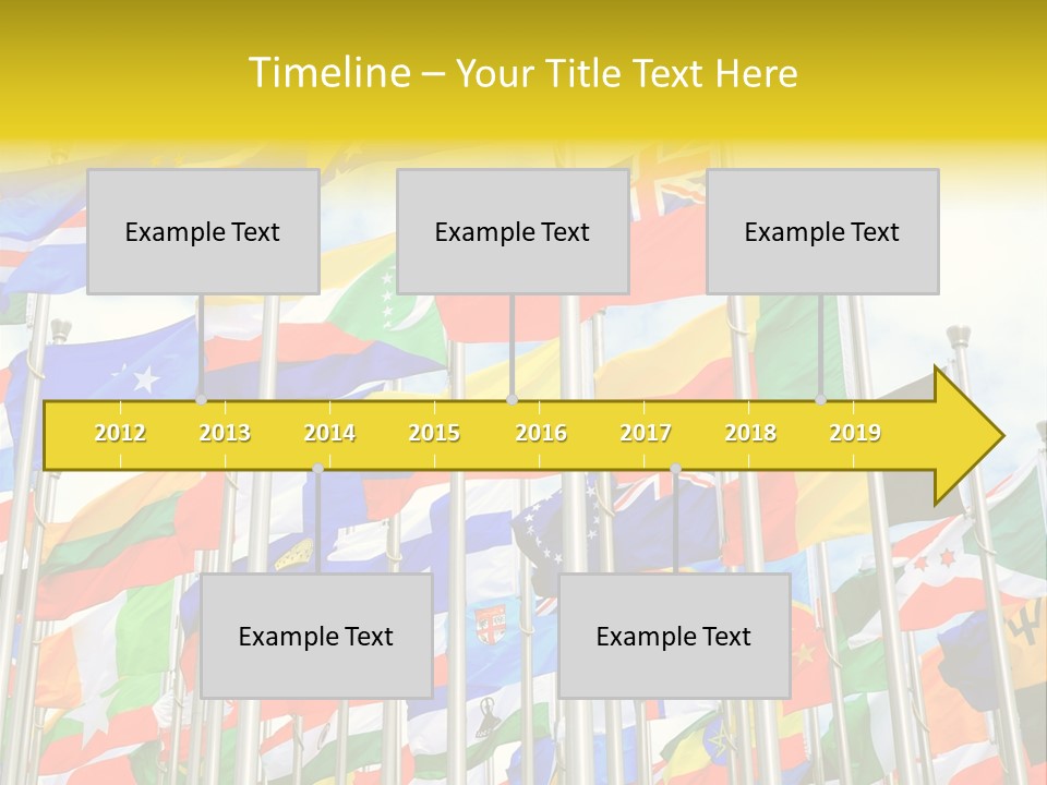 World Patriotism Urban PowerPoint Template