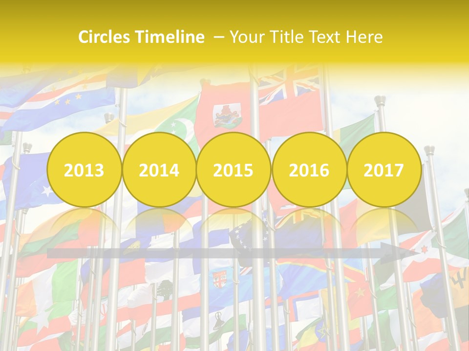 World Patriotism Urban PowerPoint Template