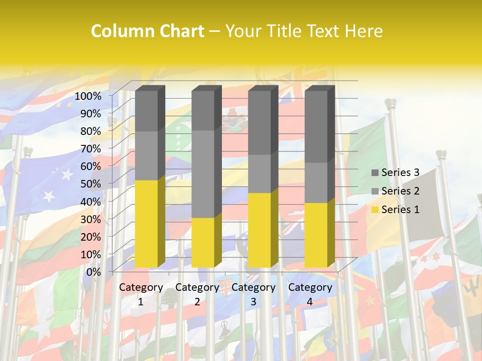 World Patriotism Urban PowerPoint Template
