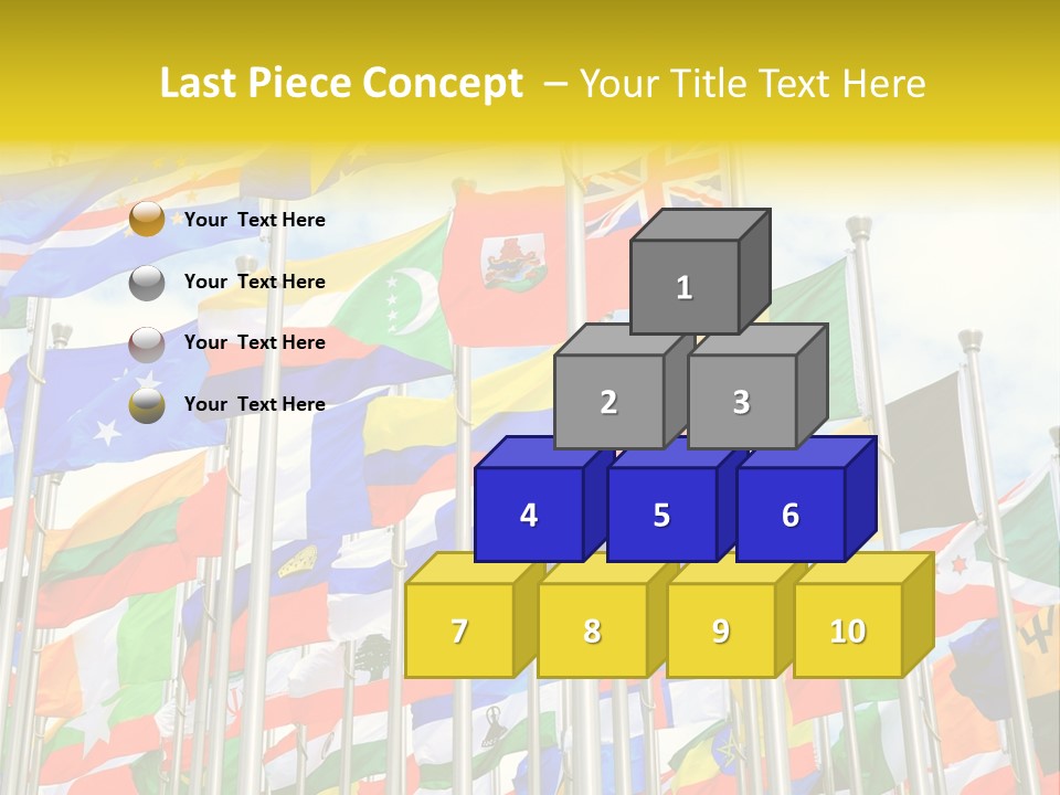 World Patriotism Urban PowerPoint Template