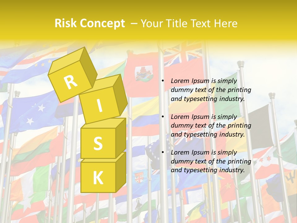 World Patriotism Urban PowerPoint Template