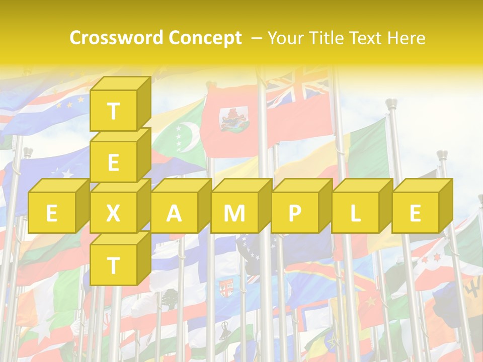 World Patriotism Urban PowerPoint Template