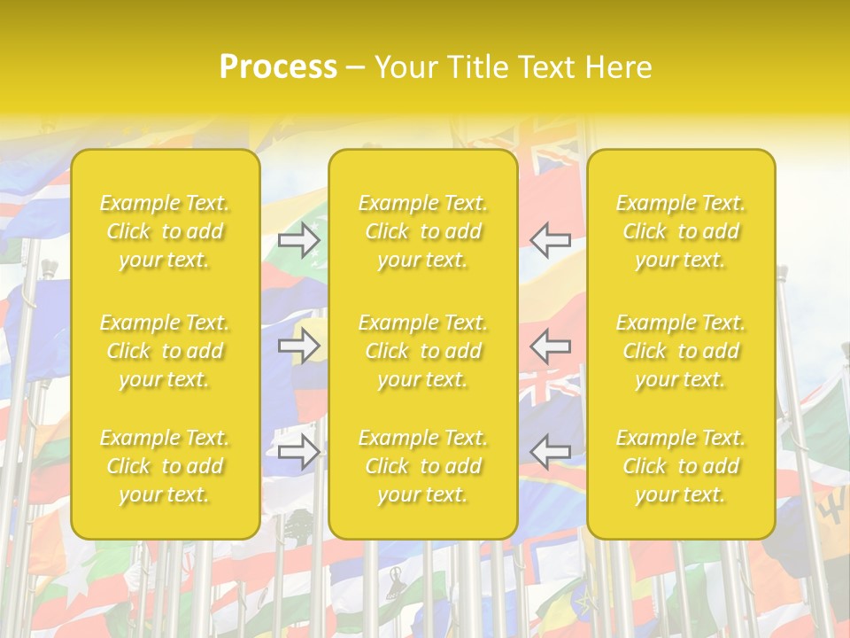 World Patriotism Urban PowerPoint Template