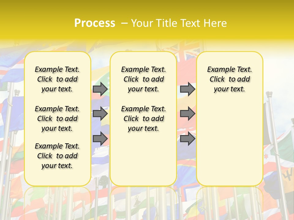 World Patriotism Urban PowerPoint Template