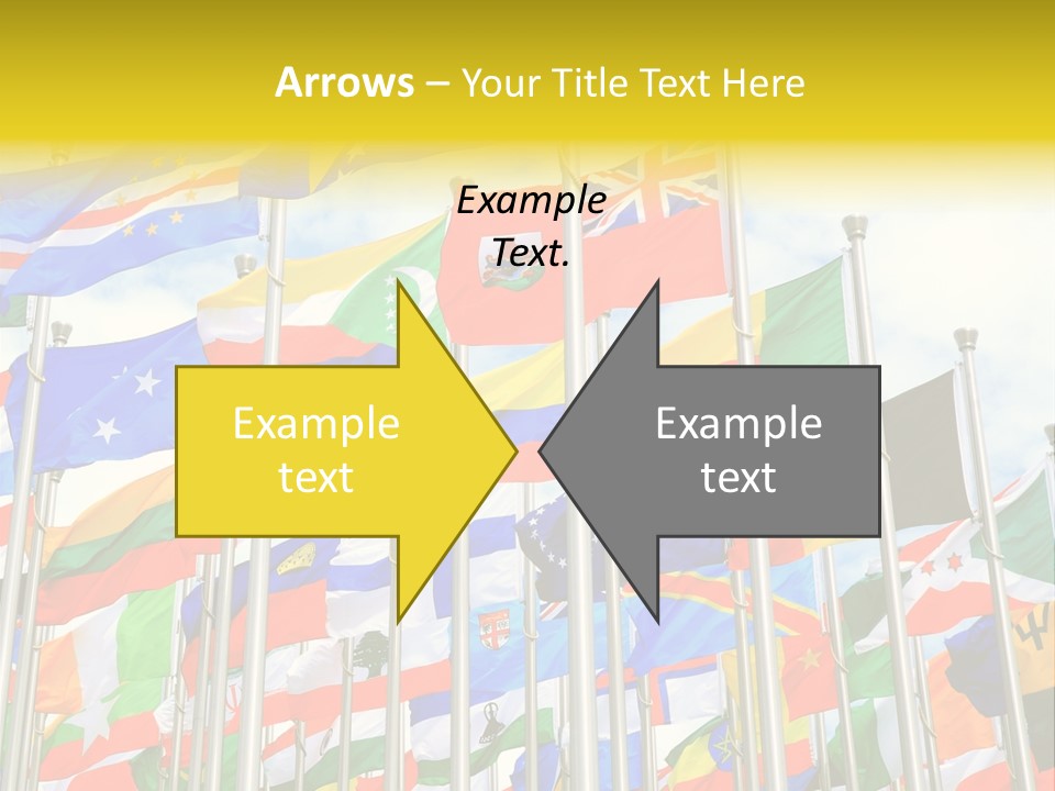 World Patriotism Urban PowerPoint Template