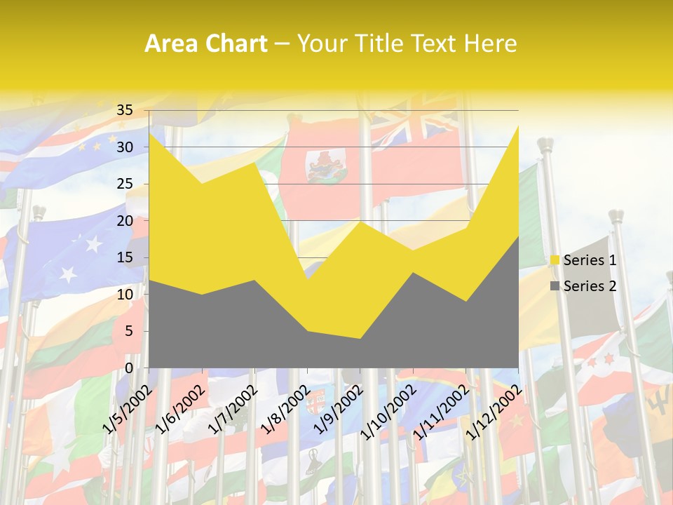 World Patriotism Urban PowerPoint Template