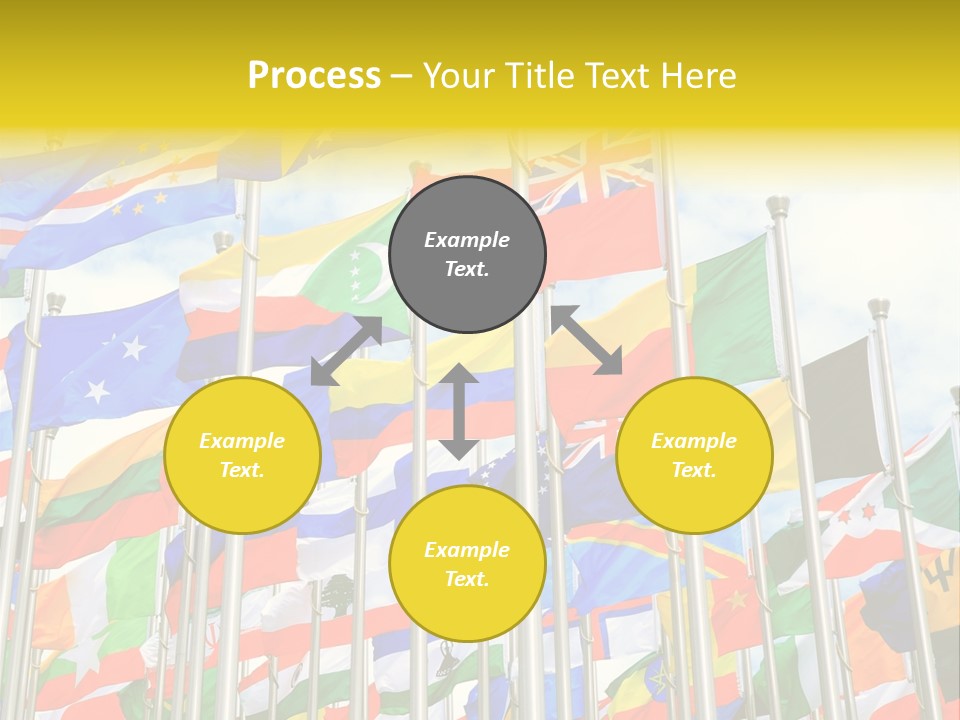 World Patriotism Urban PowerPoint Template