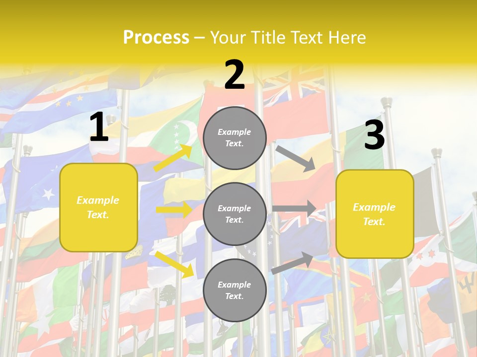 World Patriotism Urban PowerPoint Template