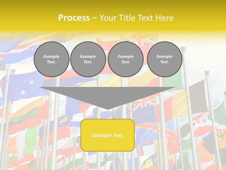 World Patriotism Urban PowerPoint Template