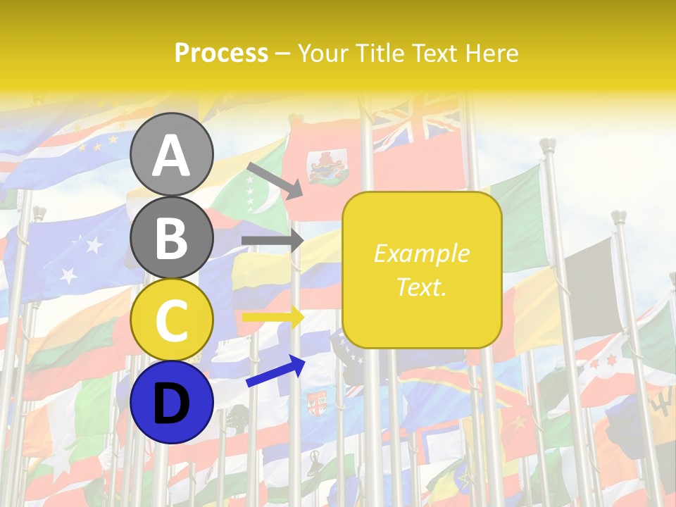 World Patriotism Urban PowerPoint Template