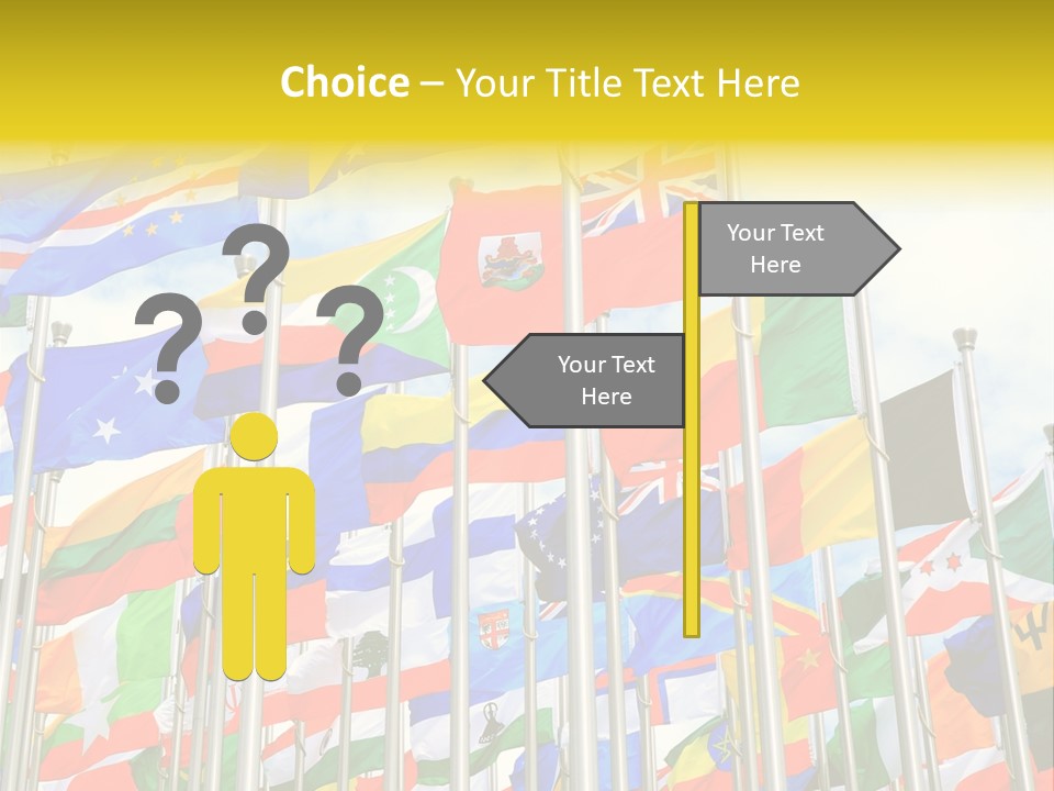 World Patriotism Urban PowerPoint Template